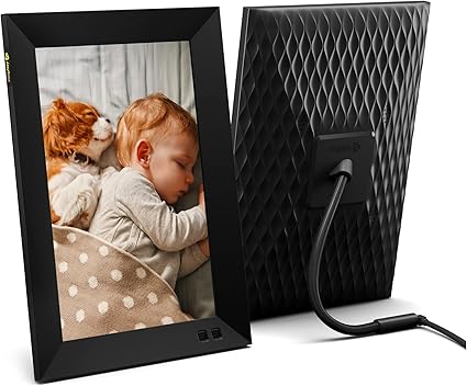 Digital Picture Frame [AI-Enhanced] Stunning HD Touch Screen Display | Perfect
