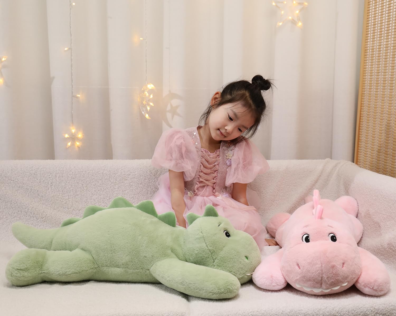 31 inch 5 lbs Dinosaur Weighted Stuffed Animals, Large Weighted Plush Animal