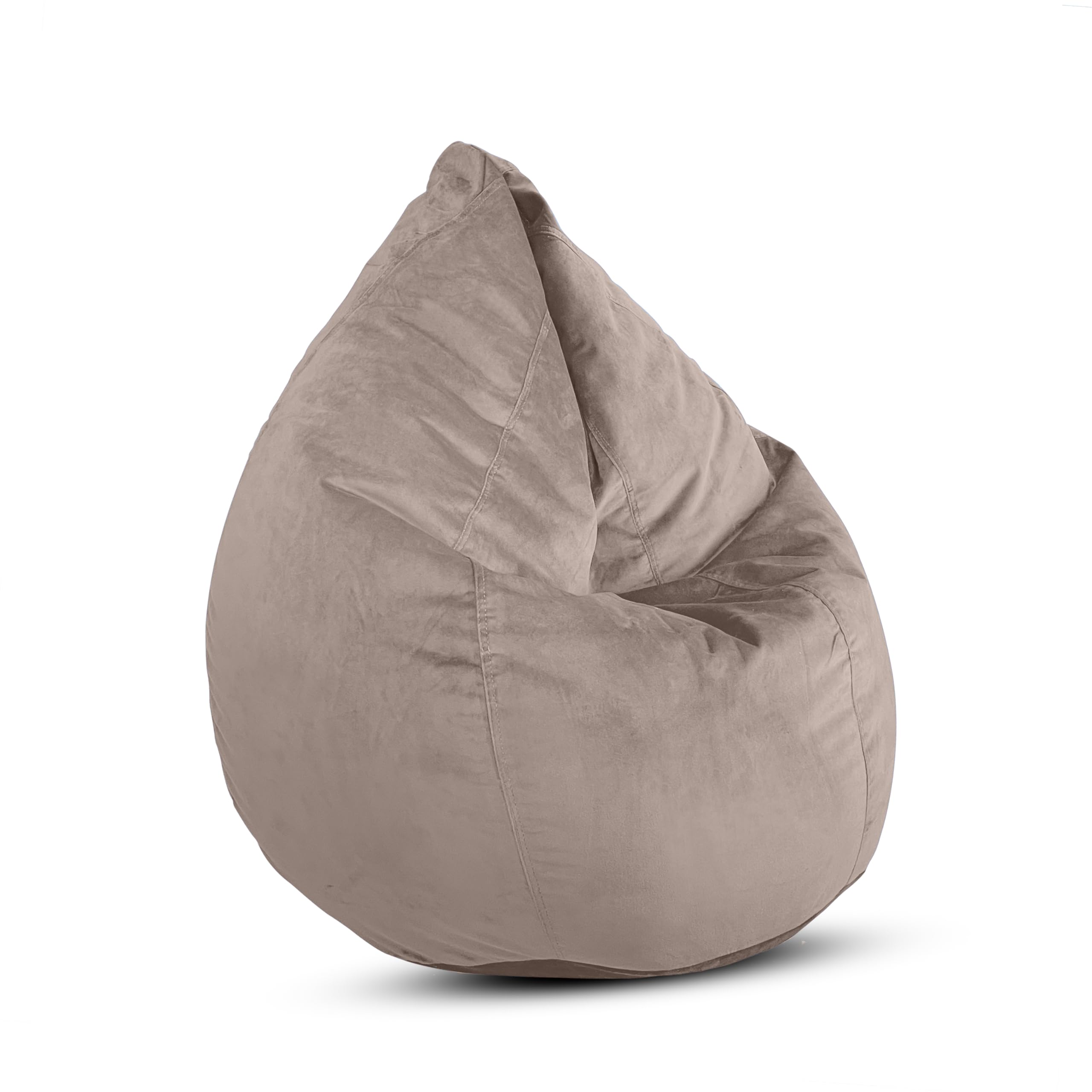 Teardrop Bean Bag Chair (Filled) - Plush Ultra Soft Giant Bean Bag for Adults