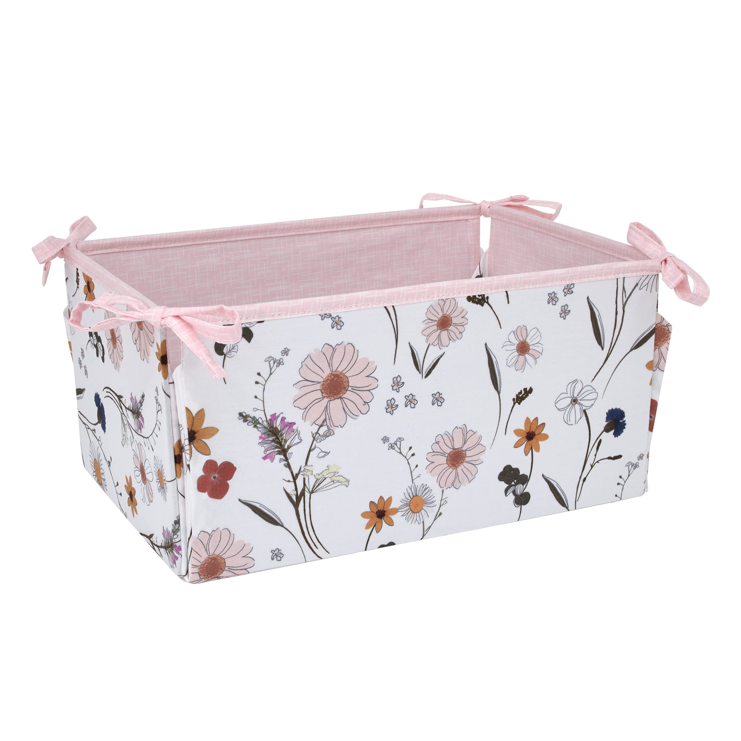 Keep Blooming Pink, White, Purple and Gold, Flowers, Fox