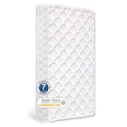Dual-Sided Crib Mattress & Toddler Mattress – 52" x 27.6" x 5", 100%