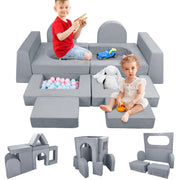11pcs Kids Couch, Premium Toddler Couch for Child Teens
