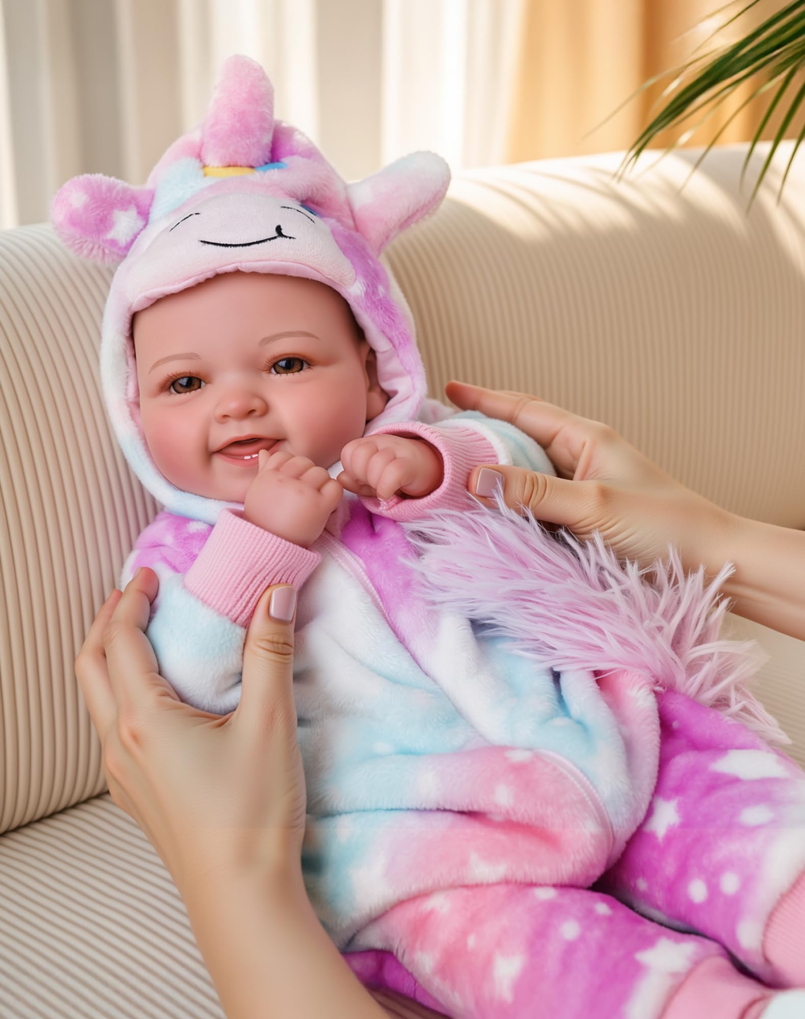 Baby Dolls, 17inch Large Realistic Cute Soft Body Baby Doll Real Life Baby Dolls