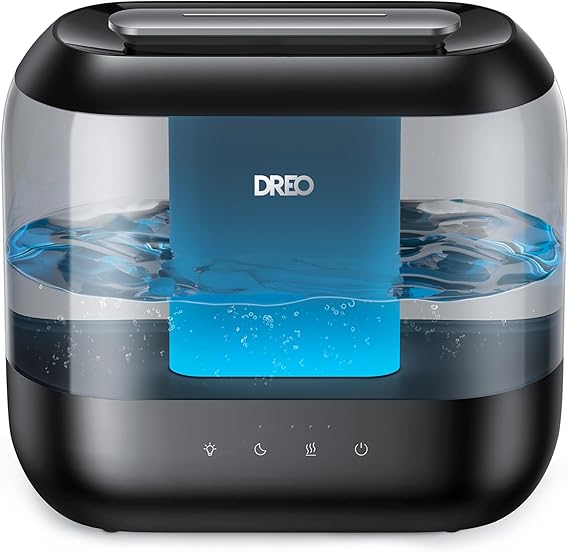 Humidifiers for Bedroom, Top Fill 4L Supersized Cool Mist Humidifier