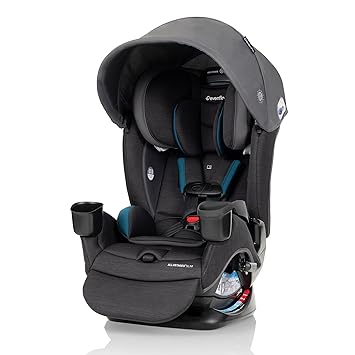 All4Stages Slim 4-in-1 Convertible Car Seat (Sanibel Pink)