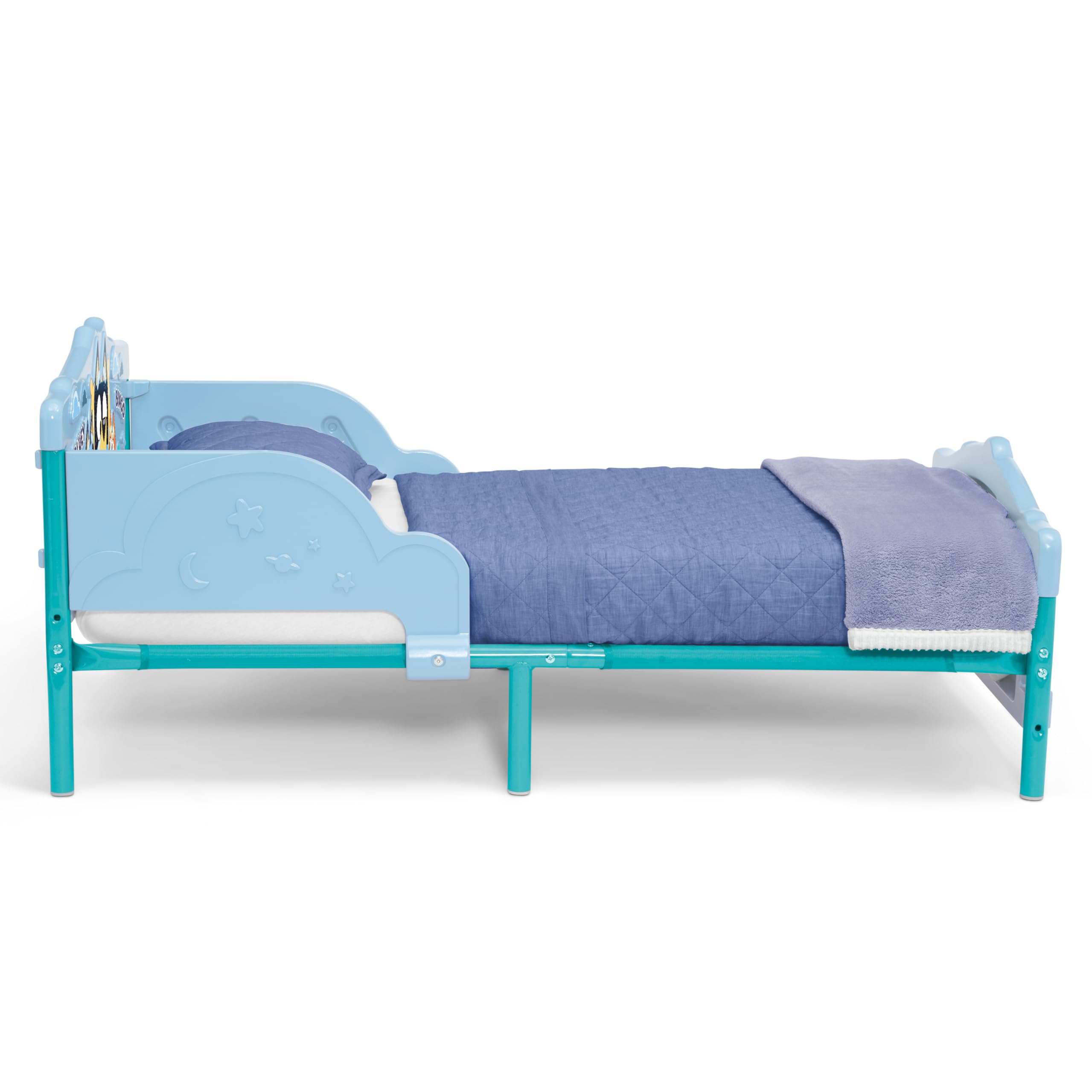 Bluey 3D Toddler Bed, Blue