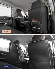 Full Set car seat Covers for Toyota Tundra 2022-2026,Leather Waterproof