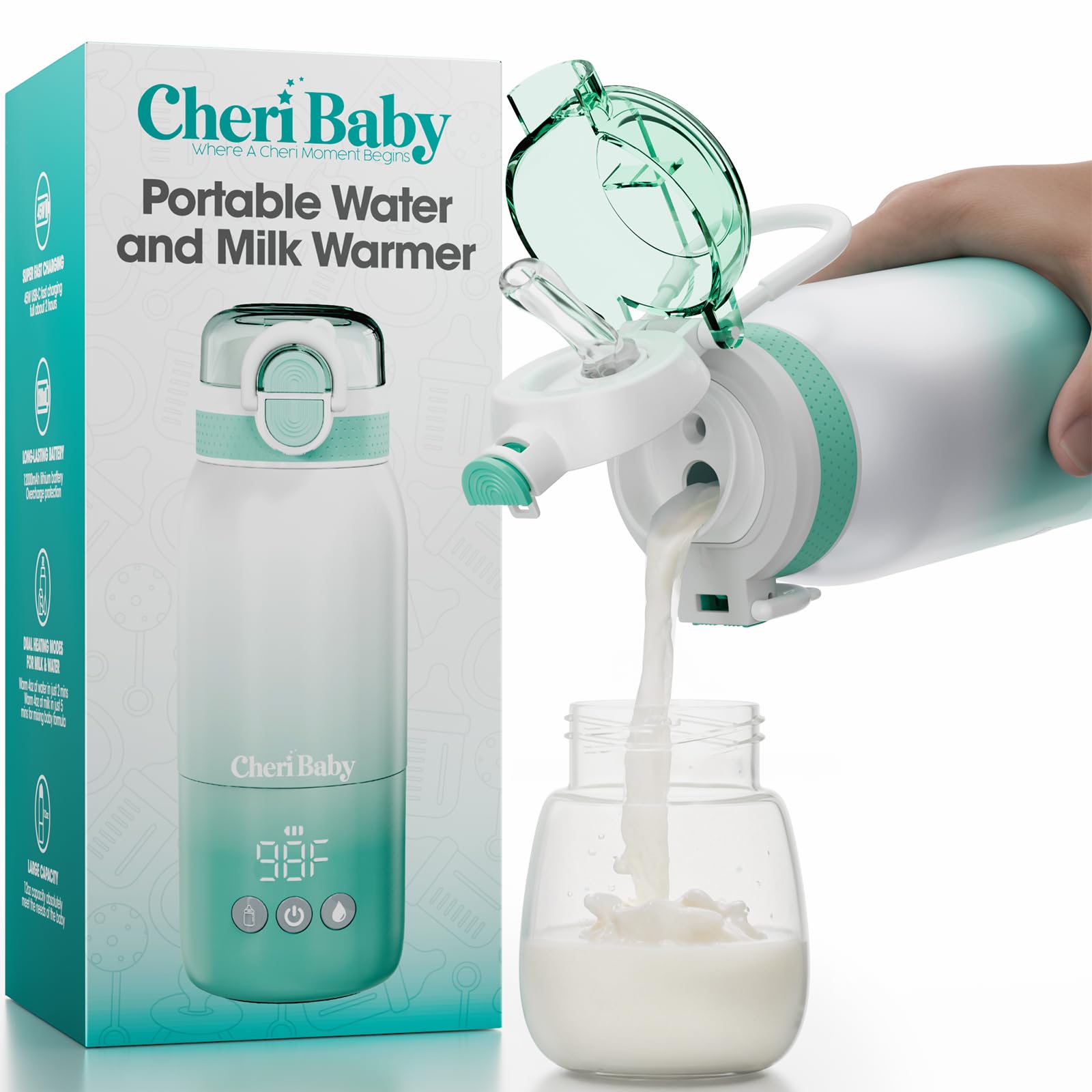 Portable Bottle Warmer for Travel – Fast Heating