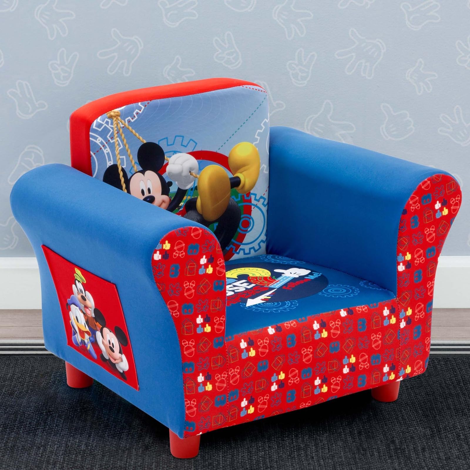 Upholstered Chair, Disney Mickey Mouse