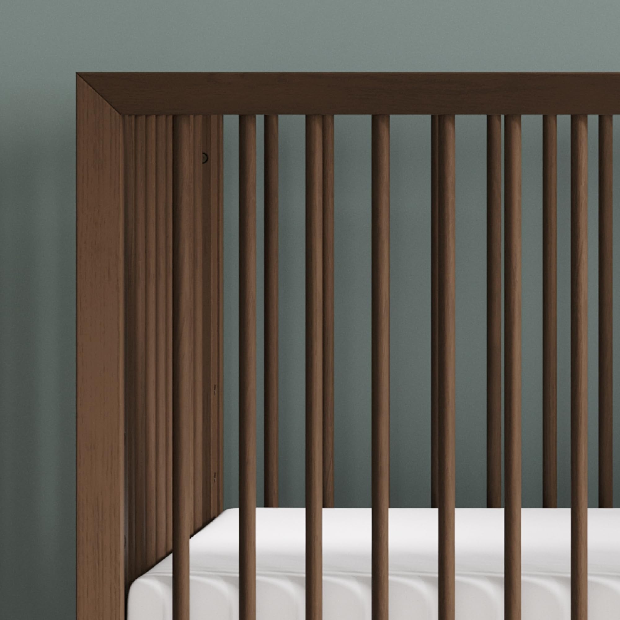 4-in-1 Convertible Crib with Adjustable Mattress Heights