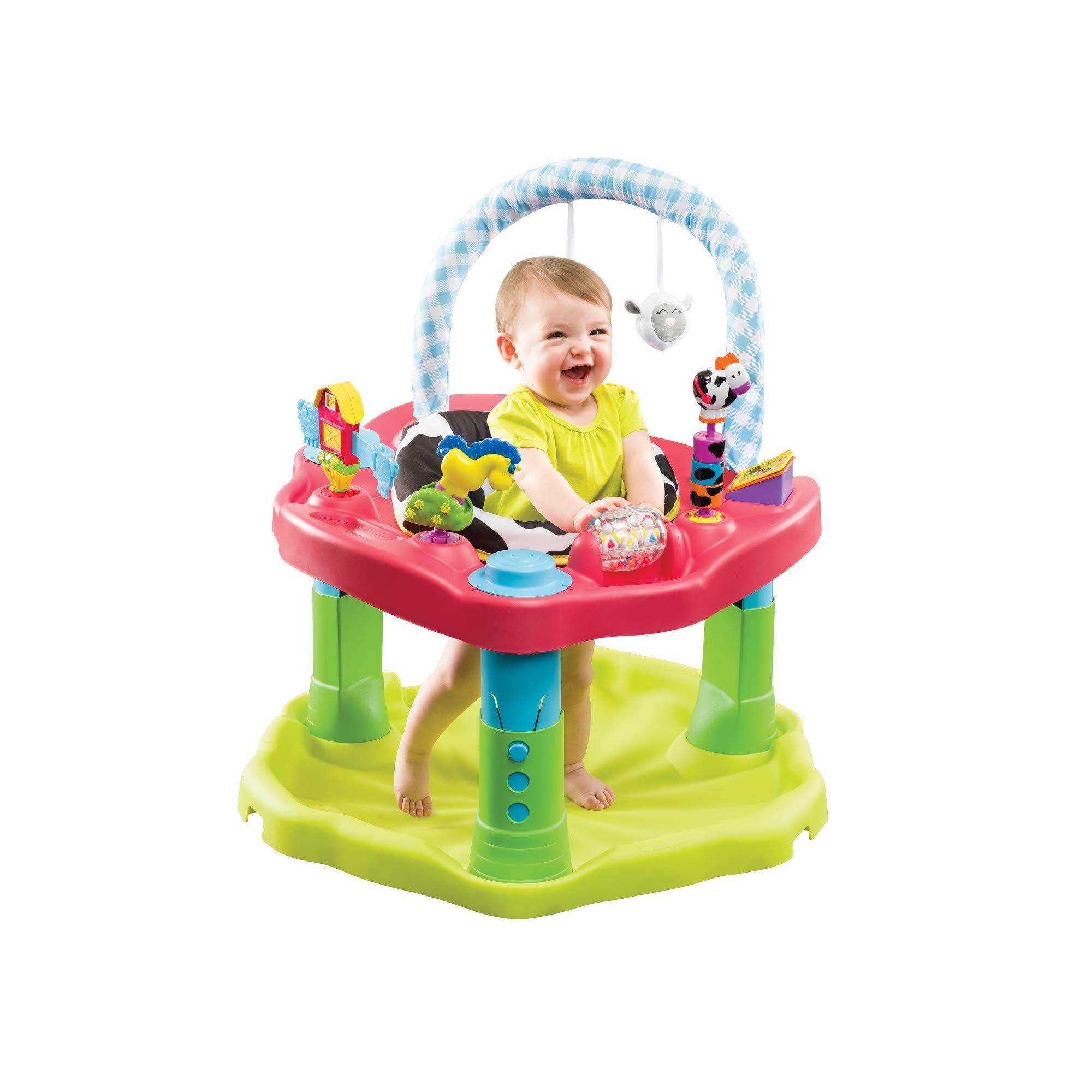 Exersaucer Moovin & Groovin Activity Center, 25x30x30 Inch (Pack of 1)