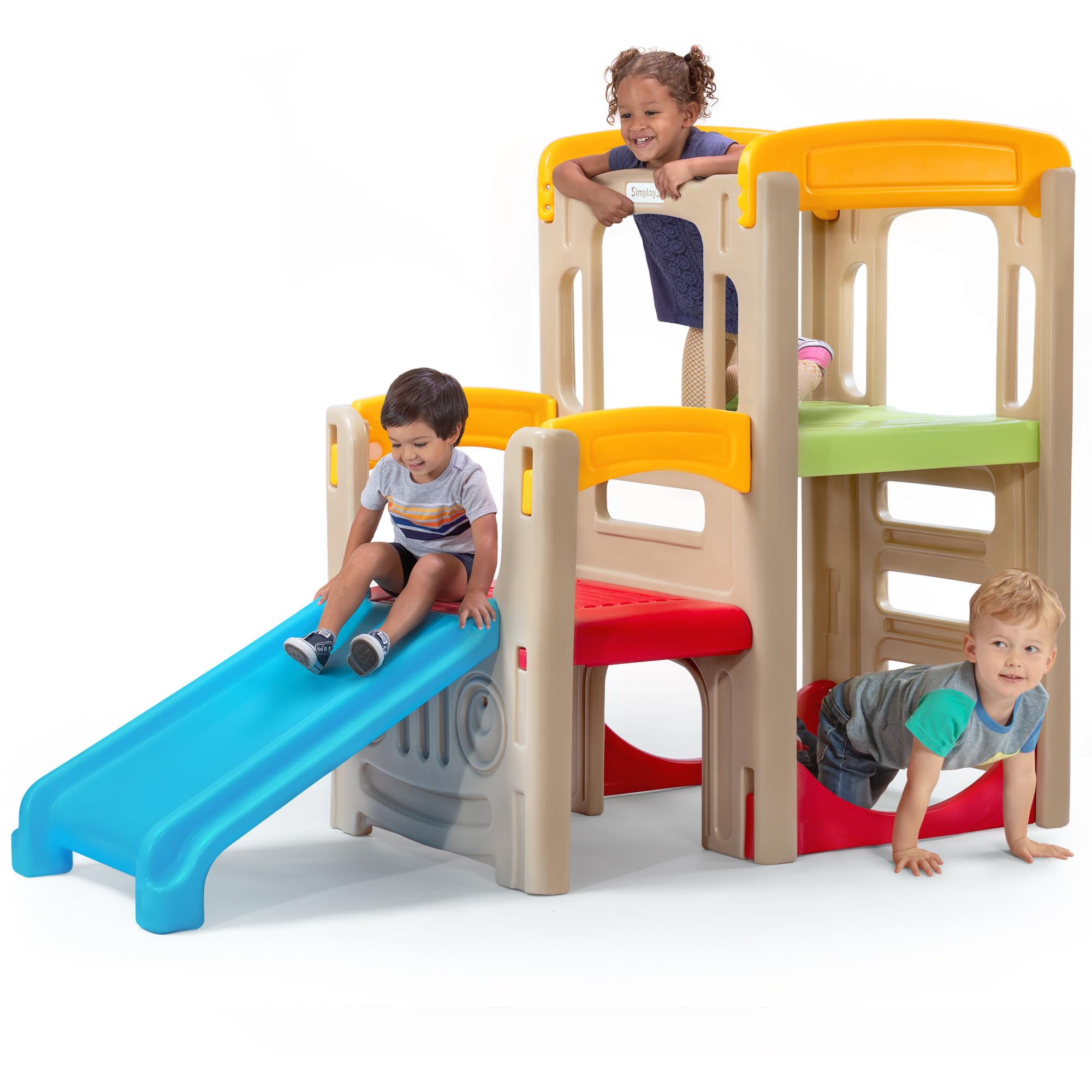 Young Explorers Adventure Climber - Indoor Outdoor Crawl Climb Drive Slide