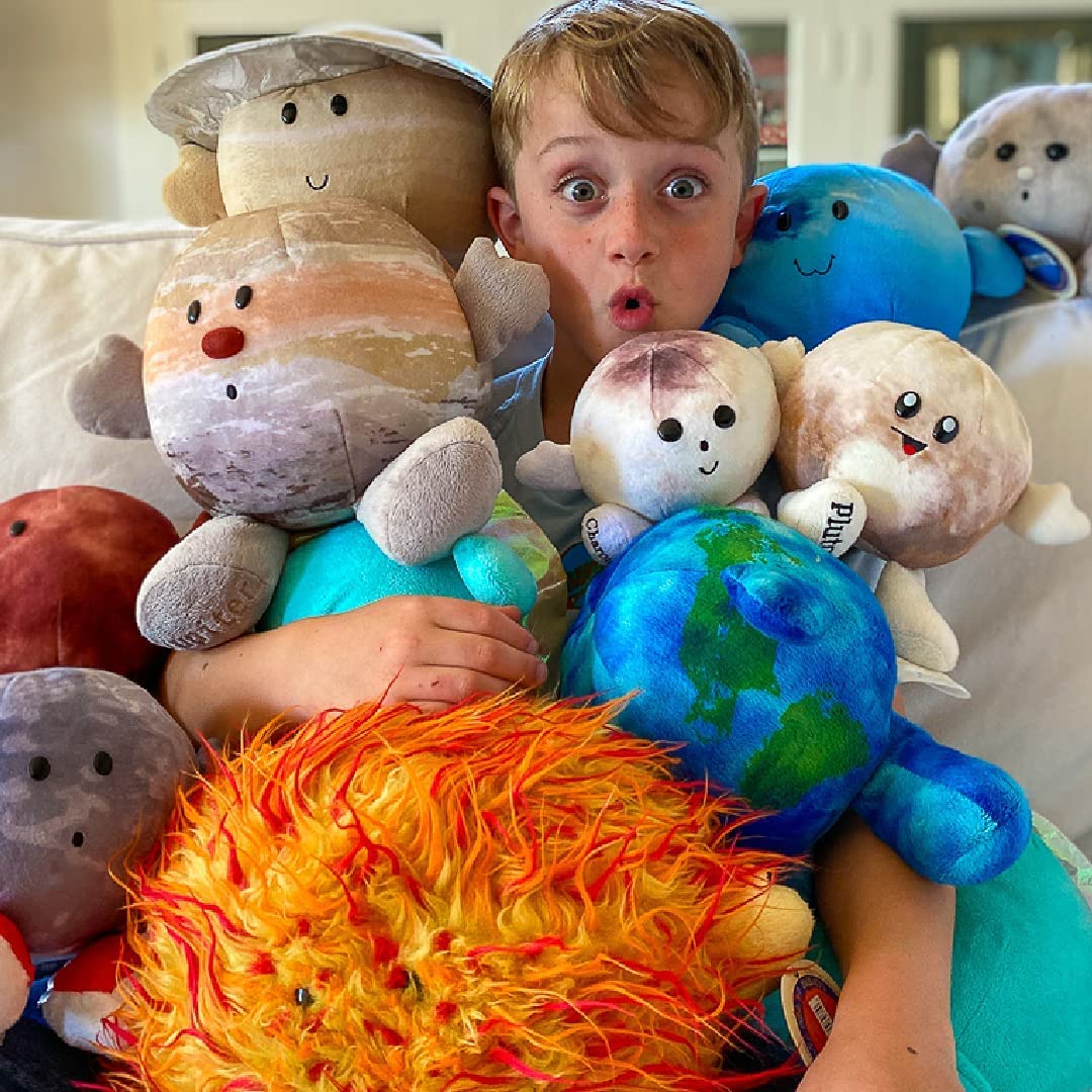 Solar System Set – 12‑Piece Plush Planet Bundle with Sun & Comet – Educational
