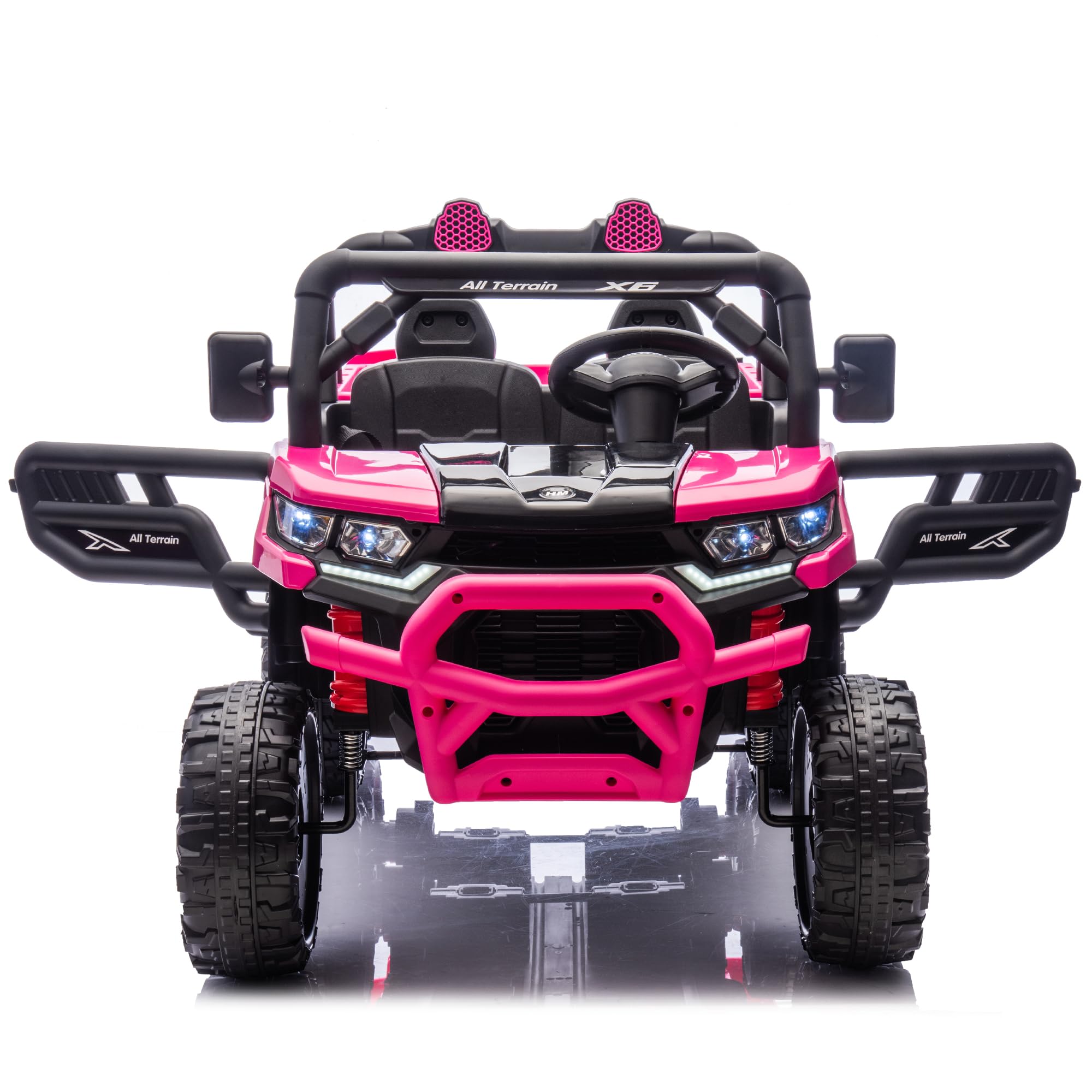 24V Kids Ride-On Dump Truck 2-Seater with Remote Control