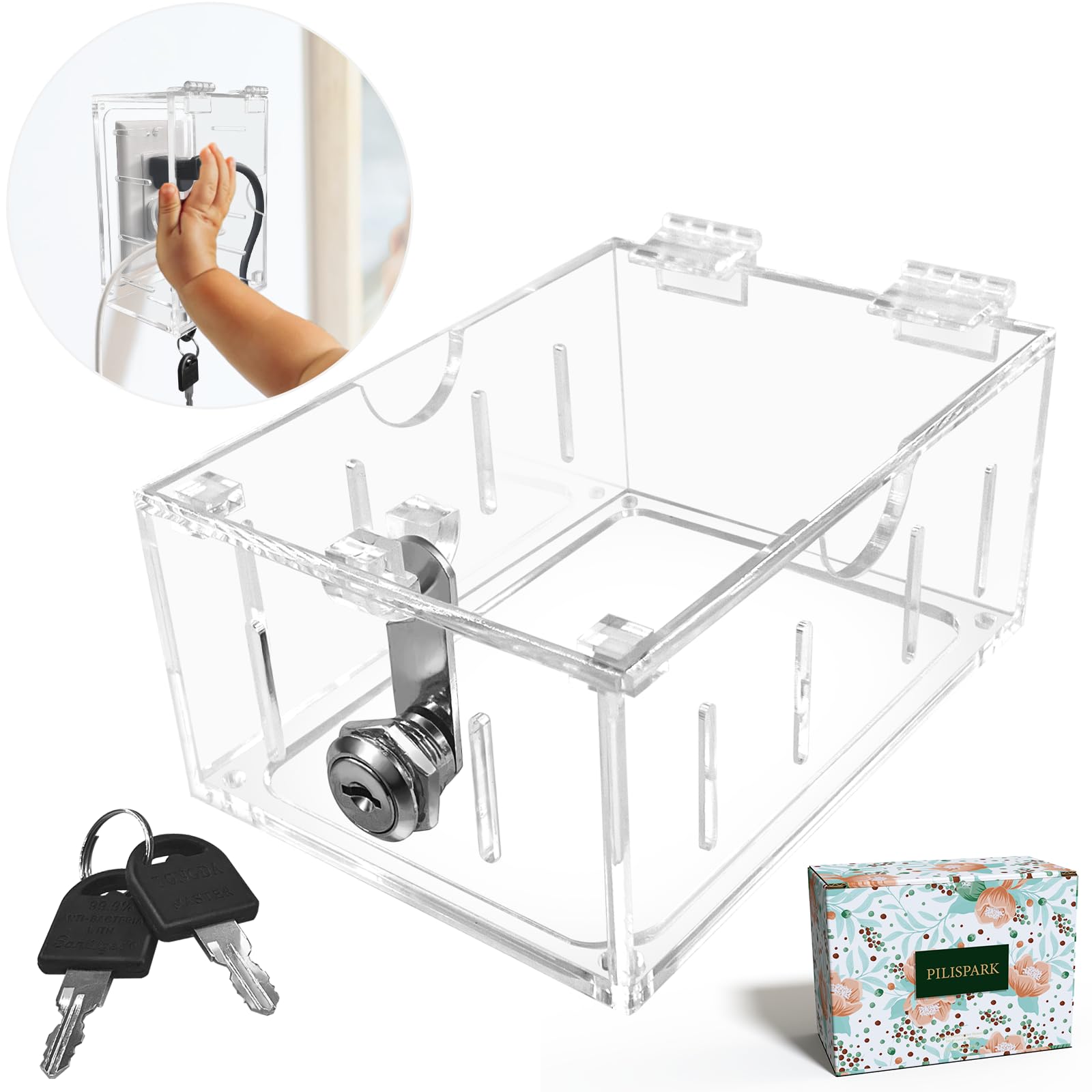 Smart Home Switch Cover Outlet Covers,Plug Covers