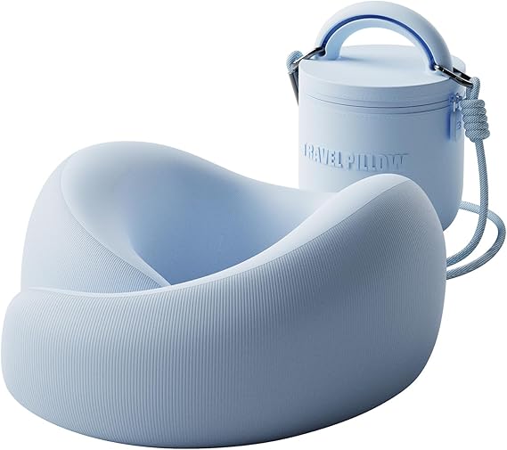 Travel Pillow - Memory Foam Neck Pillow Airplane