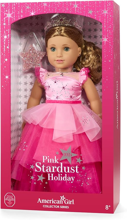 2024 Pink Stardust Holiday Collector Doll with Swarovski Crystals – Blonde