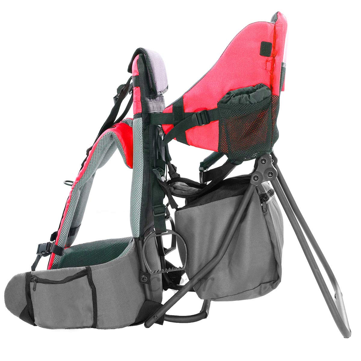 Cross Country Baby Backpack Carrier, Red, Toddler Hiking Backpack