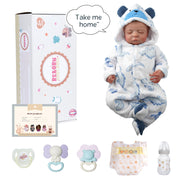 Reborn Baby Dolls Boy, 20 Inch Lifelike Newborn Real Life Poseable Realistic
