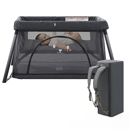 Travel Crib,Portable Crib for Baby, Pack and Play for Babies and Toddler