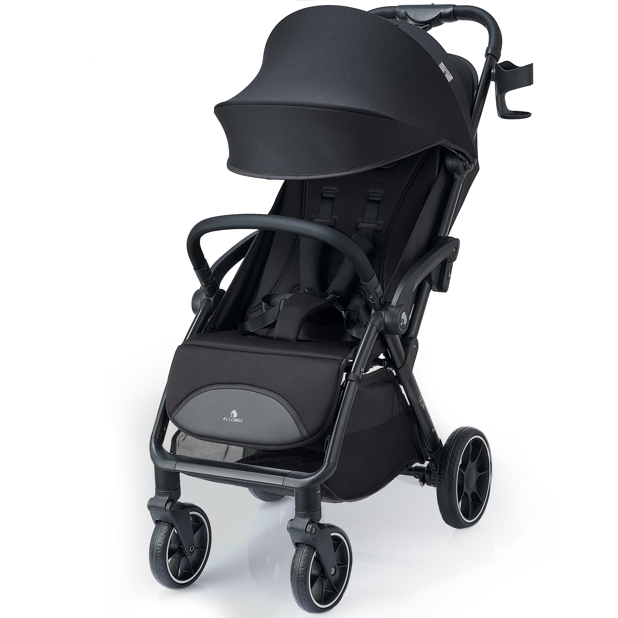 Compact Travel Stroller, Self-Folding Lightweight Stroller