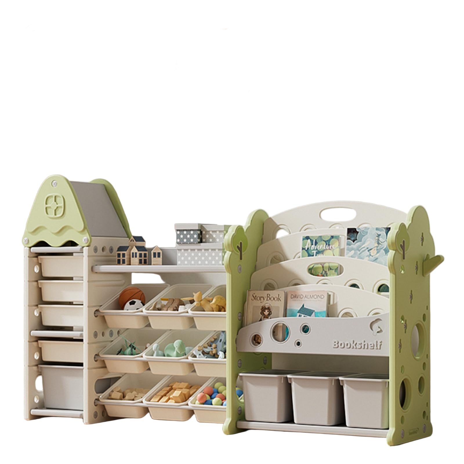 Kids Toy Storage Organizer with 17 Removable Bins