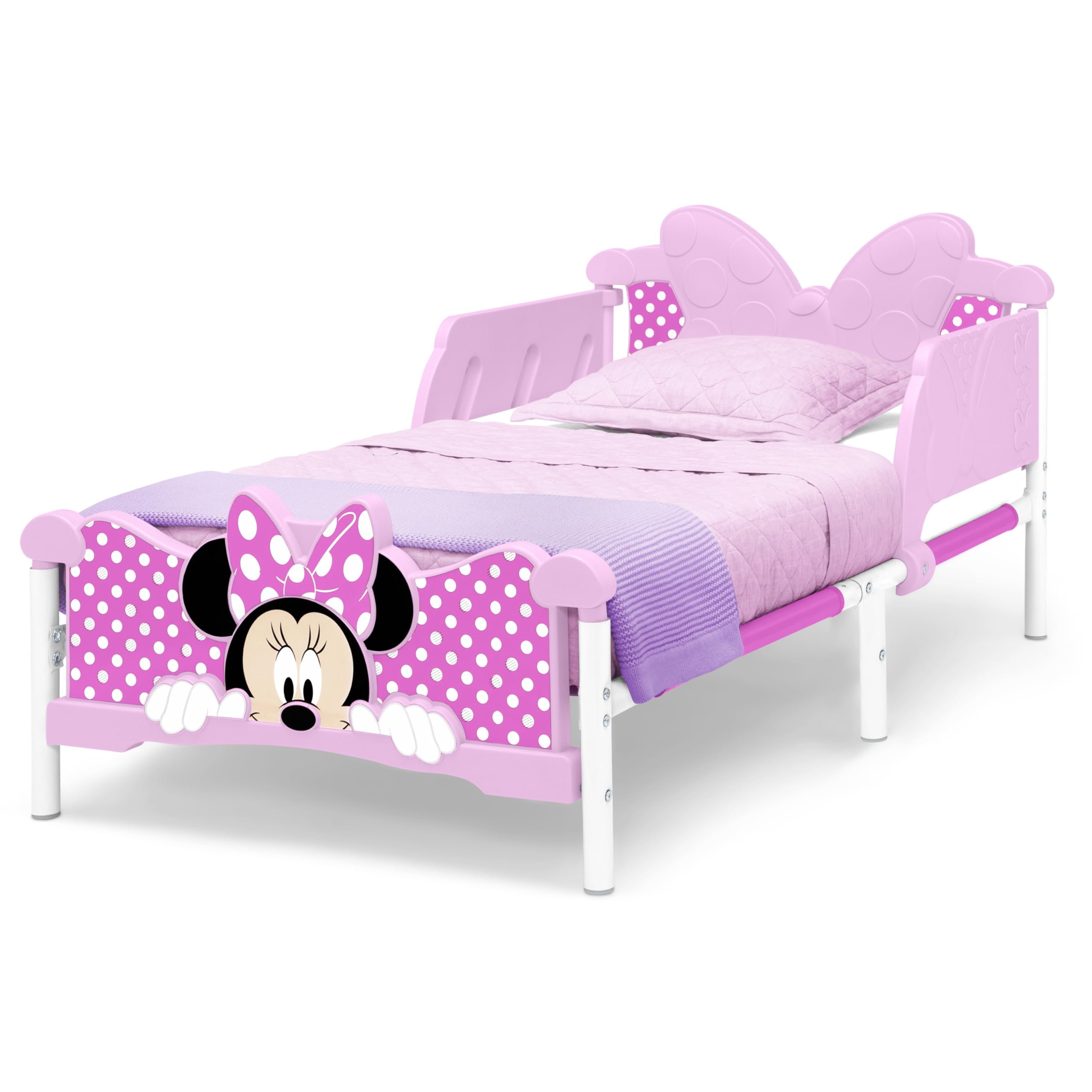 Minnie Mouse 3D Toddler Bed, Pink