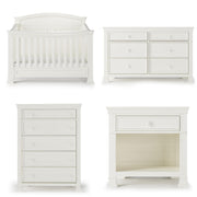Westgate Crib, Double Dresser, Chest, and Nightstand Nursery Set