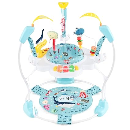Baby Jumpers and Bouncers, Infant Activity Center with Music Lights Sounds