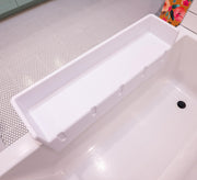 Bathtub Splash Guard Play Shelf Area - Toy Tray Caddy Holder Storage