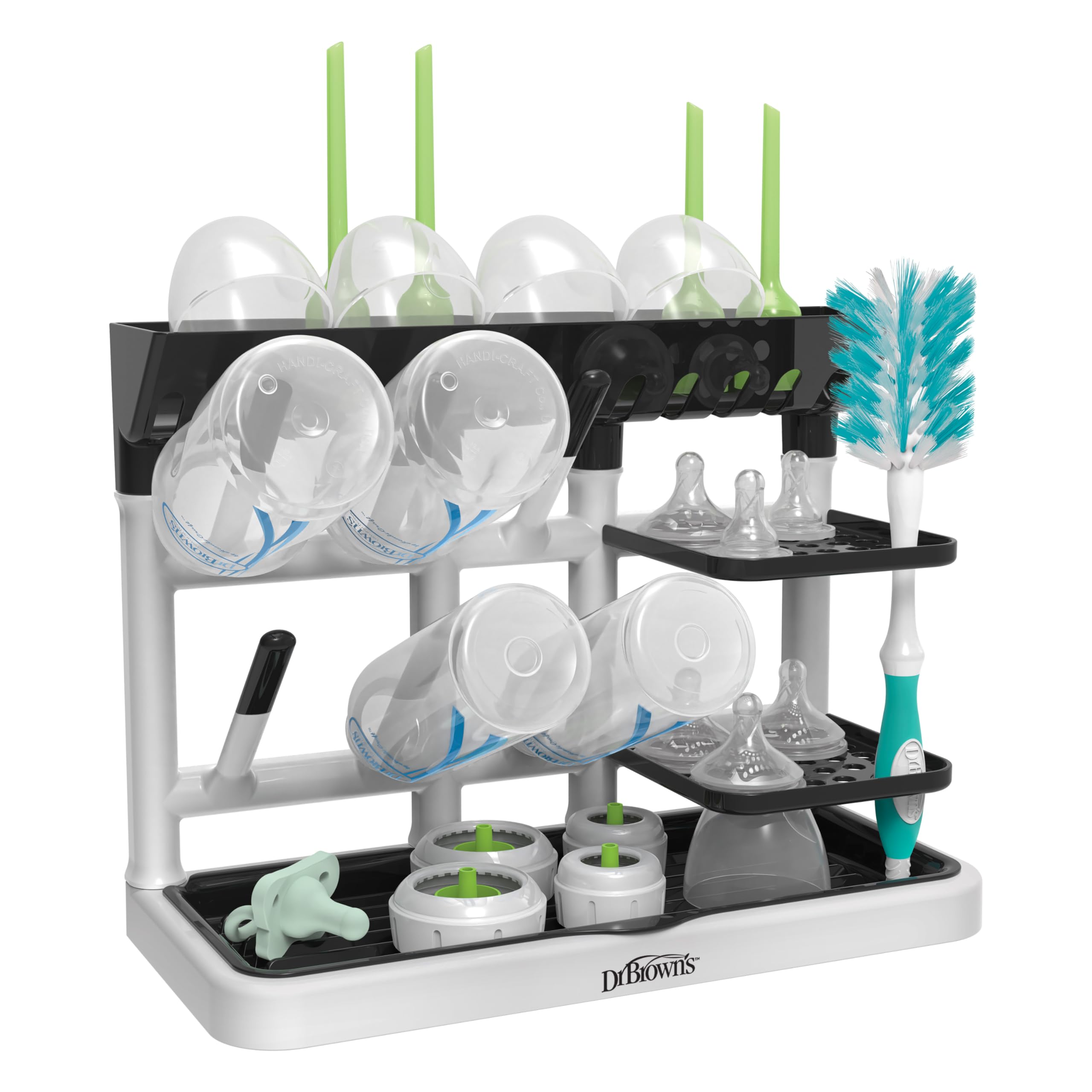 Drying Tower, Stand-Up Drying Rack, Countertop Baby Bottle Drying