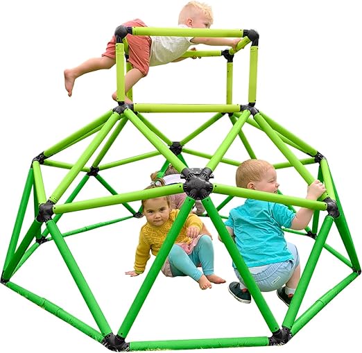 Monkey Bars Climbing Dome - Sturdy & Portable Jungle Gym for Kids