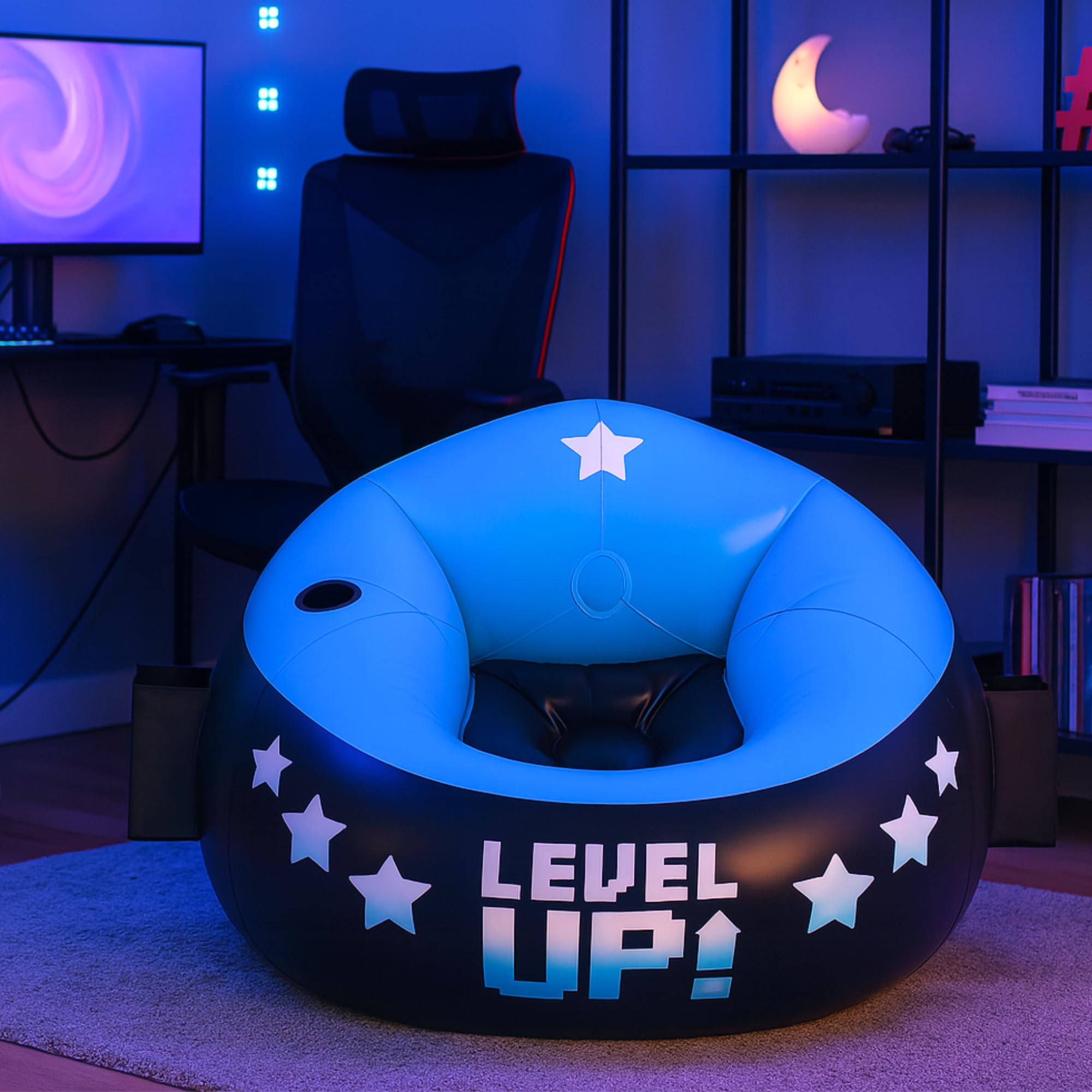 Inflatable Gaming Chair for Kids – Supports Up to 300 lbs