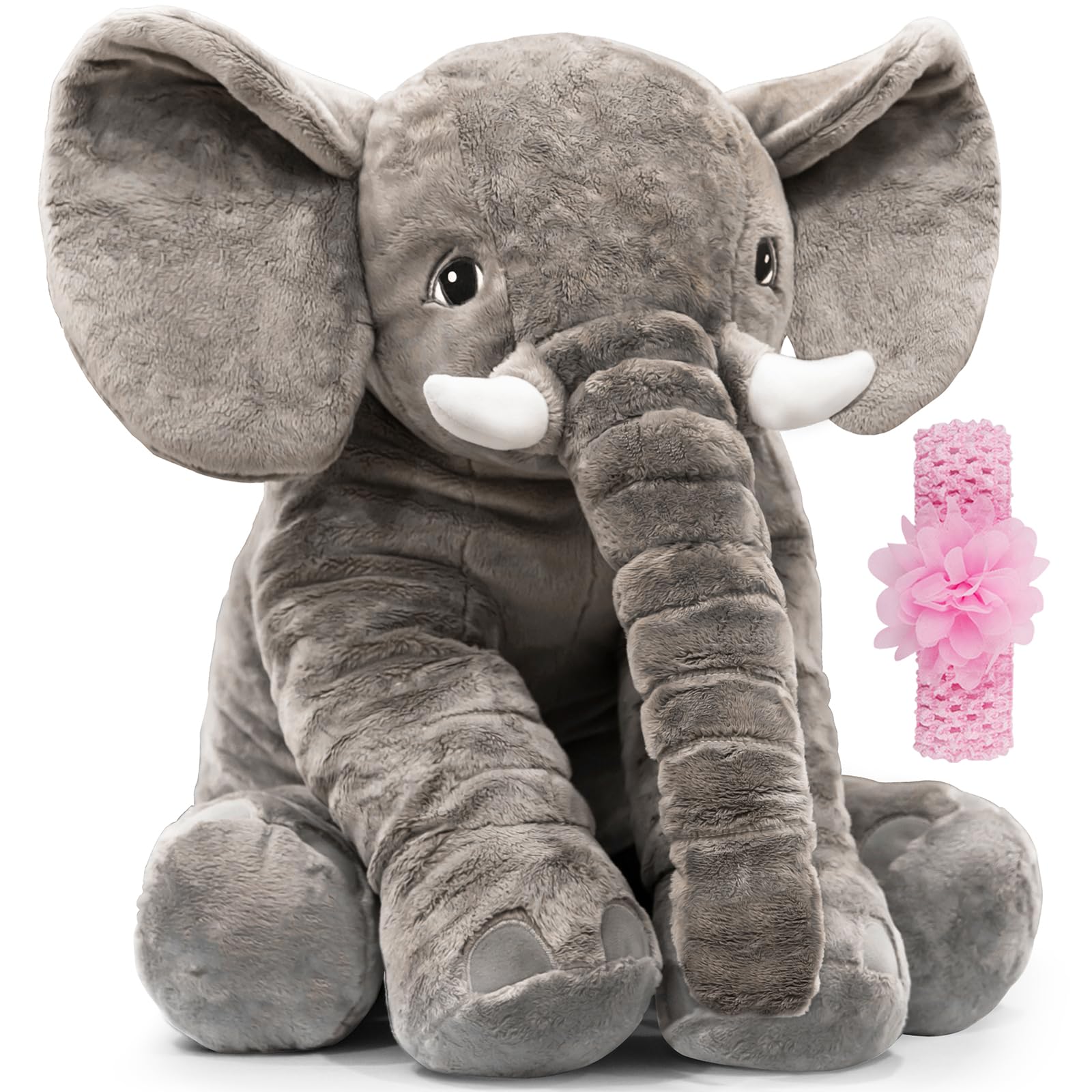 Big Stuffed Elephant, Large Elephant Stuffed Animal