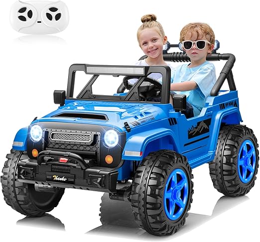 24V Ride on Toys for Big Kids Power Wheels Truck, 24 Volt Electric Car for Boys