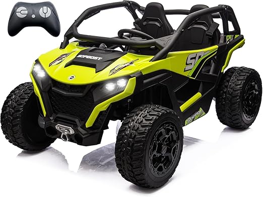 XL 24V 10Ah Real 2 Seater Kids UTV Ride-On Car with Remote Control 4x4 4WD Electric
