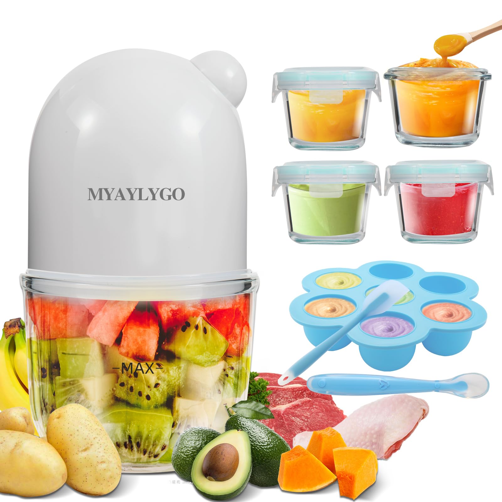 Baby Food Maker & Food Processor, Upgraded 14-in-1 Baby