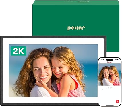 by Lexar WiFi Digital Picture Frame 11″ | Yahoo Tech Best Tested Frame 2025