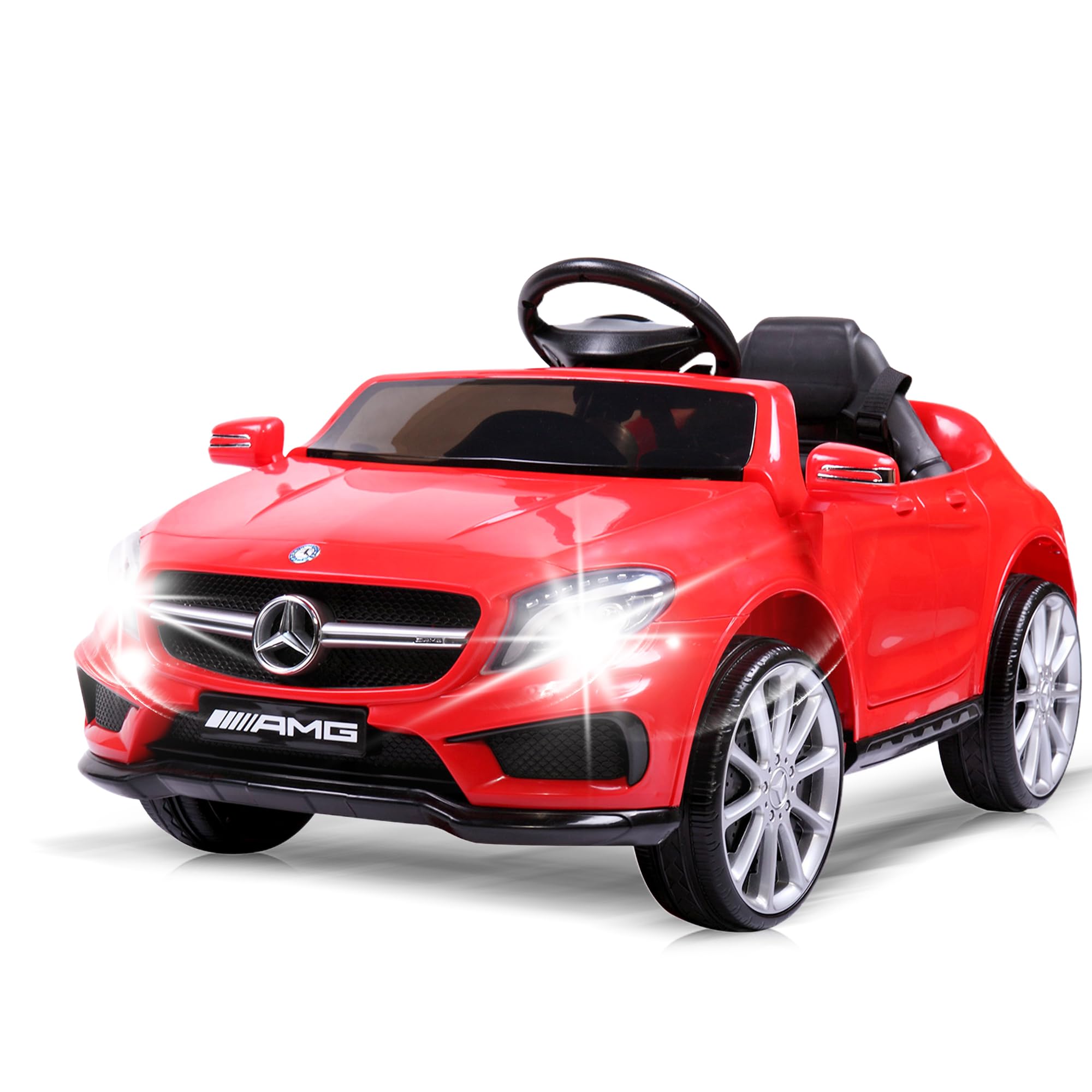 Licensed Mercedes Benz Car for Kids,Ride on Cars with 2.4G Remote Control