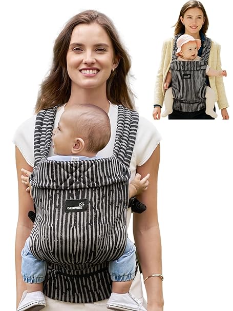 Baby Carrier Newborn to Toddler, Ergonomic Baby Toddler Carrier Slings Wraps