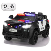 Police Car Ride on Electric Car for Kids to Drive Battery Powered Ride-on Toys Cop Cars