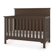 Woodland 4-in-1 Convertible Crib, Baby Crib Converts to Day Bed