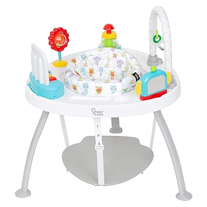 3-in-1 Bounce N' Play Activity Center Plus with STEM Learning Toys, Tike Hike