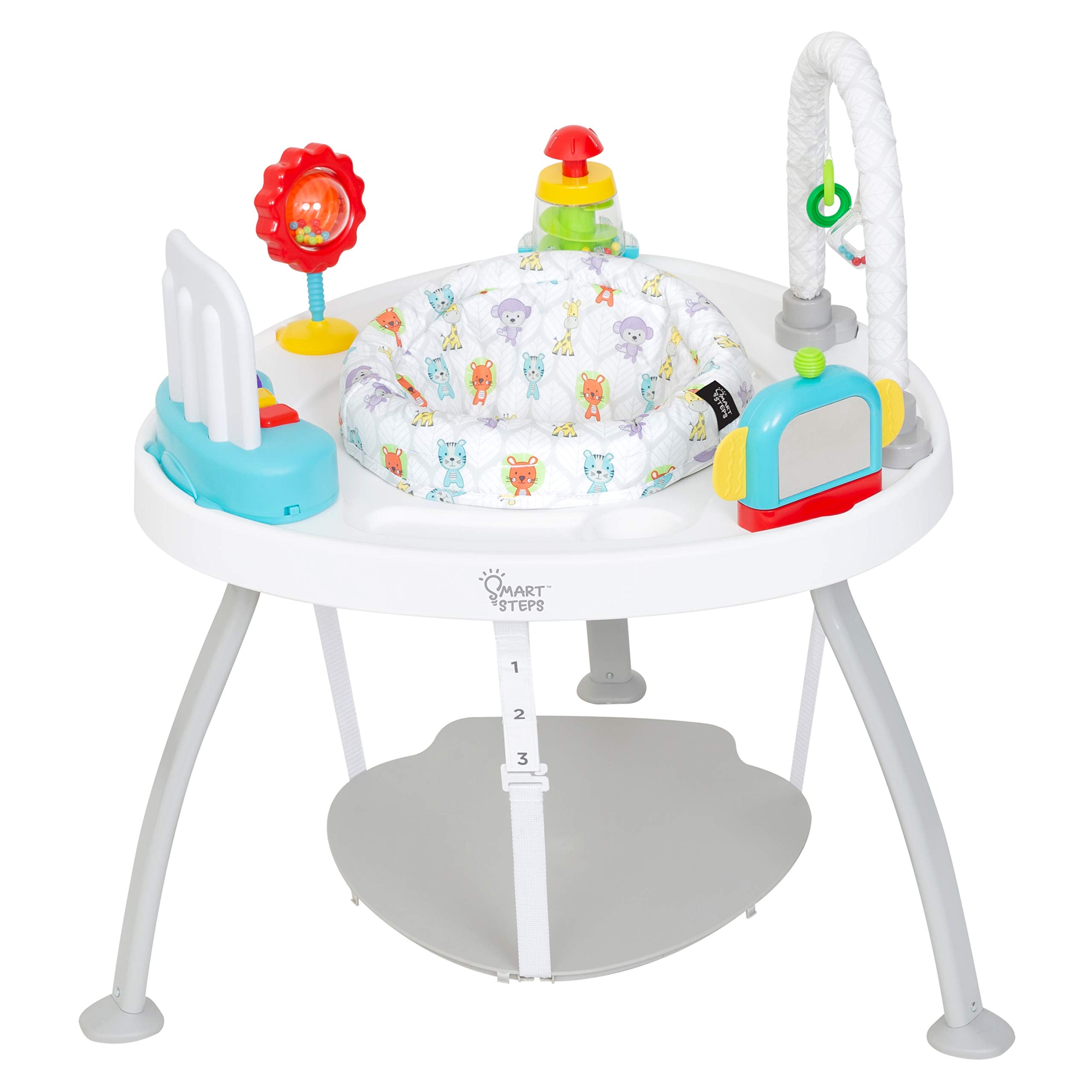 3-in-1 Bounce N' Play Activity Center Plus with STEM Learning Toys, Tike Hike