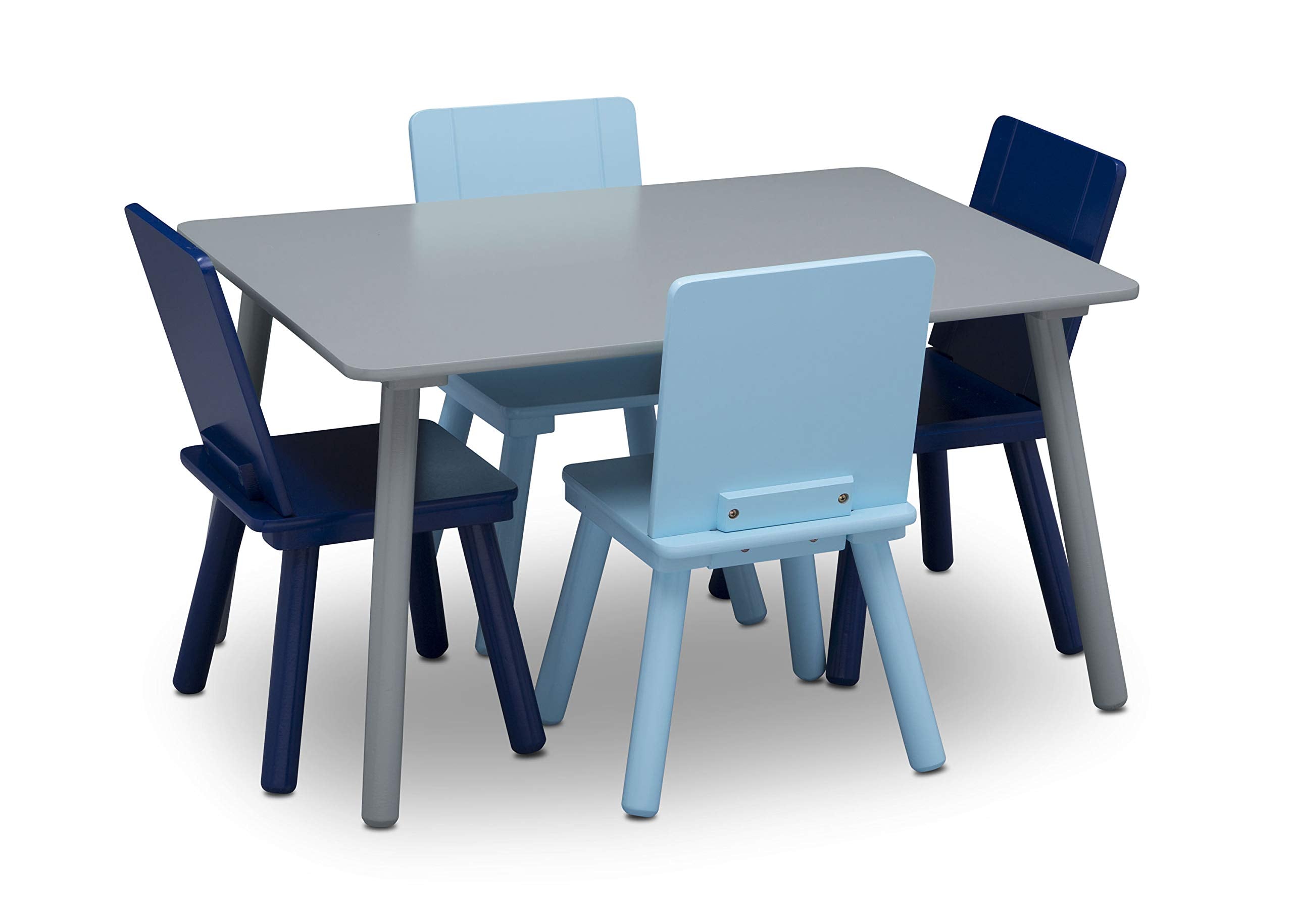 Kids Table and Chair Set with 4 Chairs