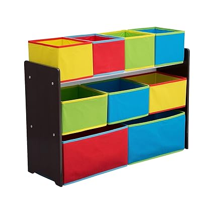 Deluxe Multi-Bin Toy Organizer with Storage Bins