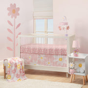3-Piece Daisy Crib Bedding Set