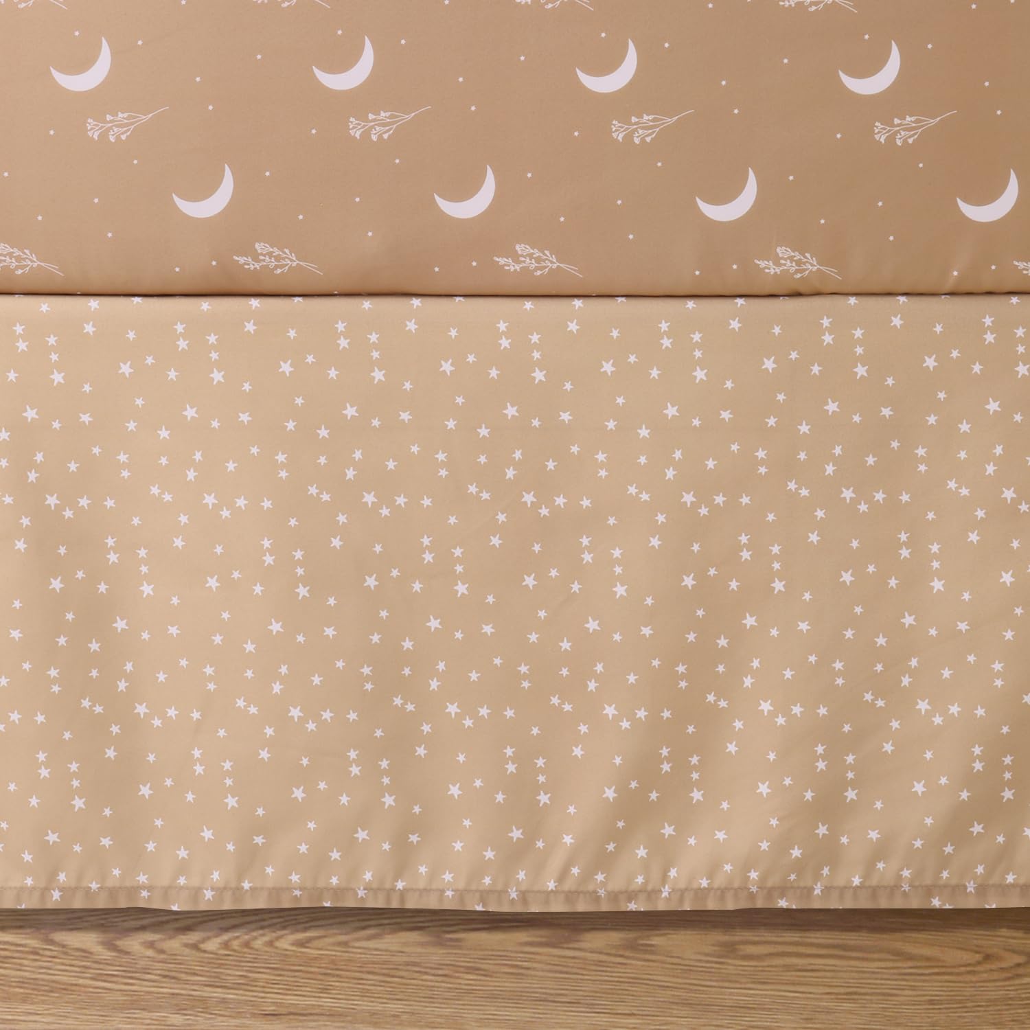 Boho Celestial Baby Crib Bedding Set 3 Piece