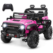 24V Ride on Toys for Big Kids, 2 Seater Power Car Wheels with Remote Control