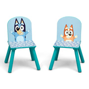 Bluey Kids Table and Chair Set with Storage (2 Chairs Included)